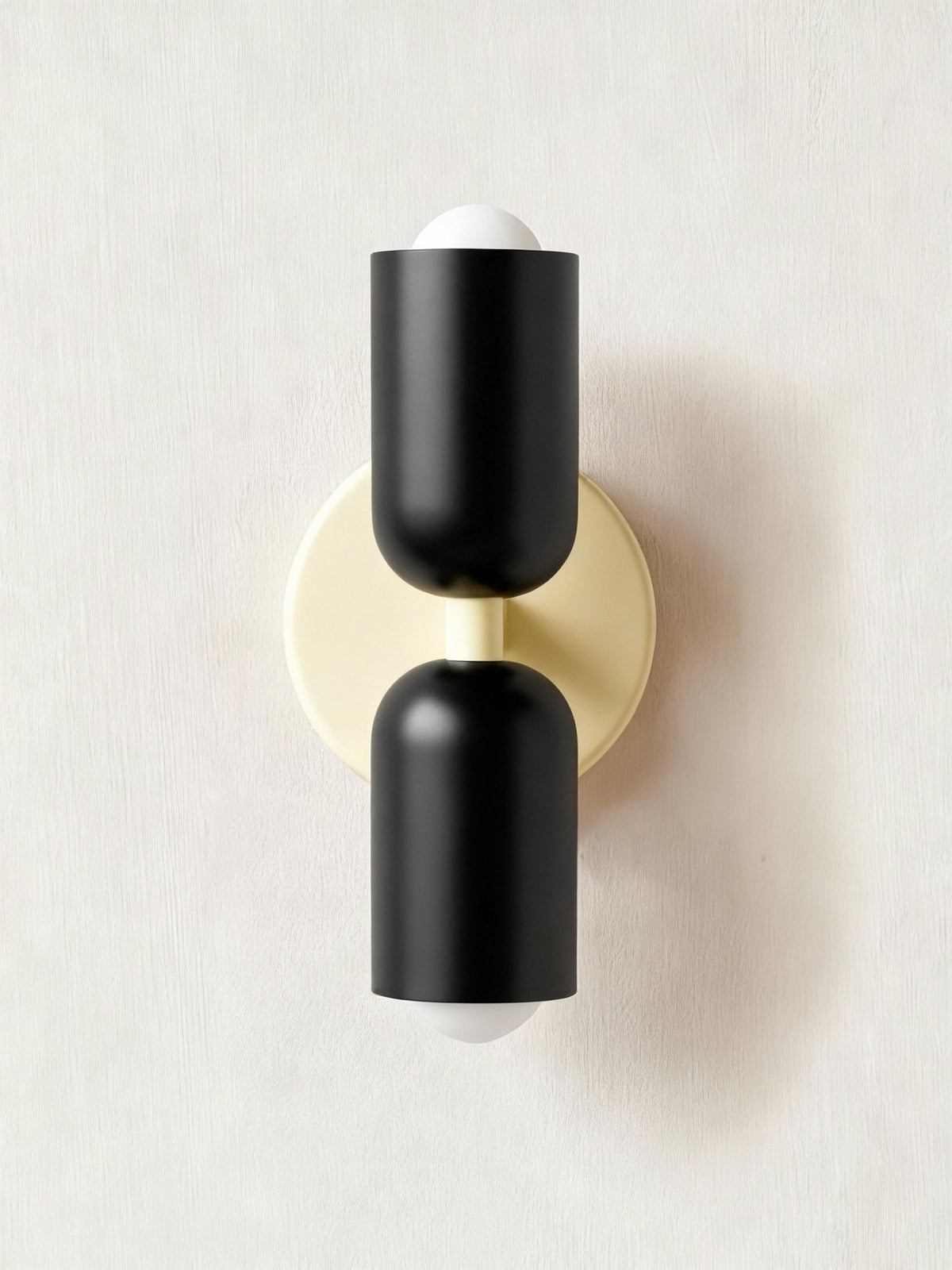 Wall Sconces Modern Dual Light Up Down Cylinder Dome Shade Indoor Wall Lamp