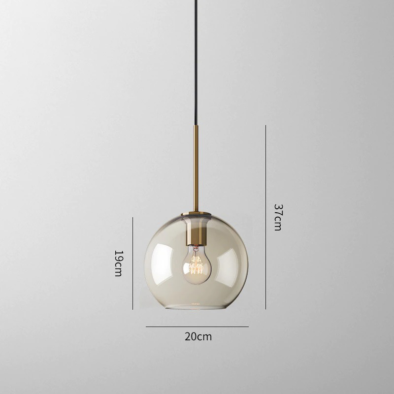 Millay - Glass Pendant Lights BO-HA