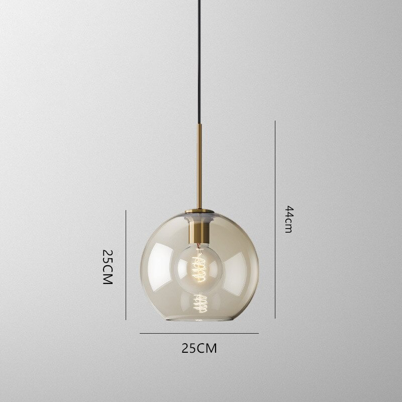 Millay - Glass Pendant Lights BO-HA Medium Circle