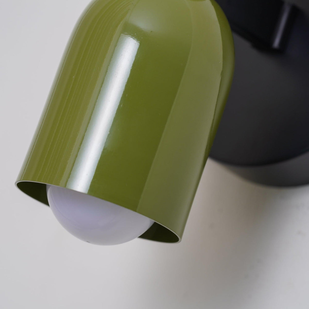 Dual Glow Wall Sconces Two Light Up Down Plug In Cord Switch Bedroom Living Room