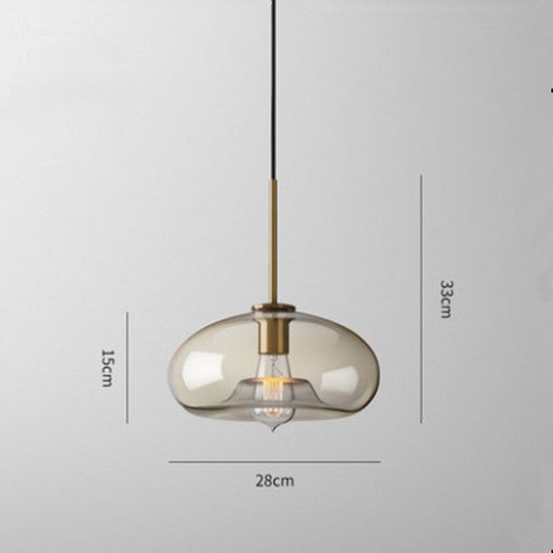 Millay - Glass Pendant Lights BO-HA Oval