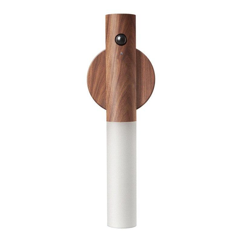 Wren wooden wall sconce in two wood tones