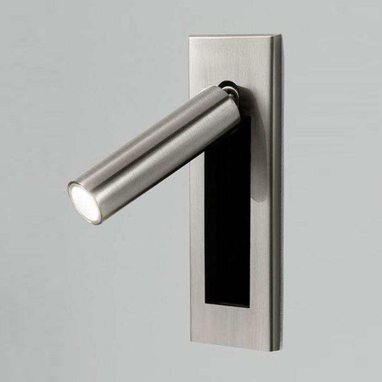Reading Lamp Recessed Wall Mount Adjustable Spotlight Head Button Switch Bedside