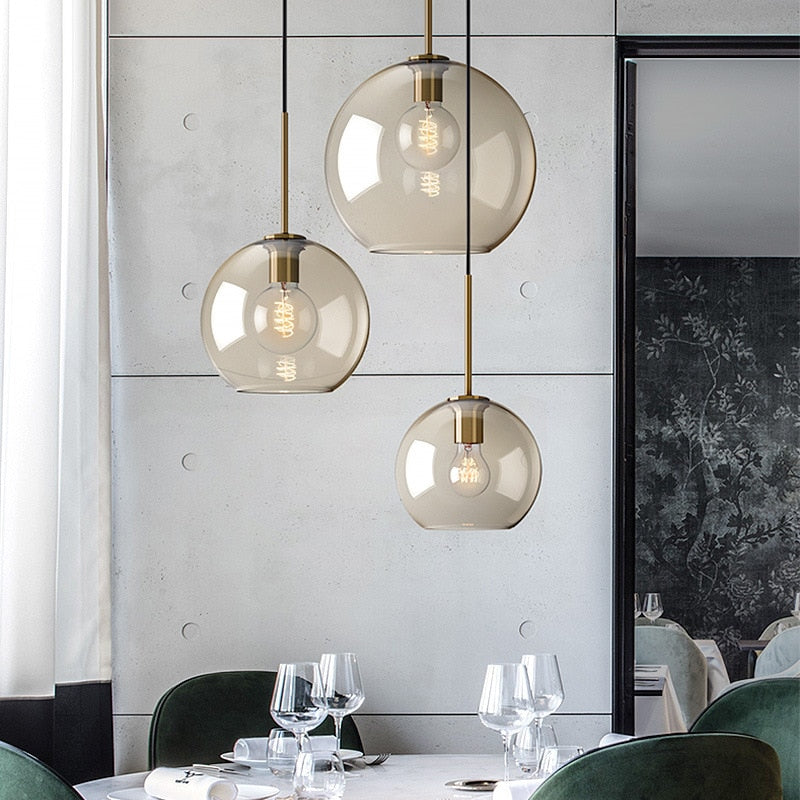 Millay - Glass Pendant Lights BO-HA
