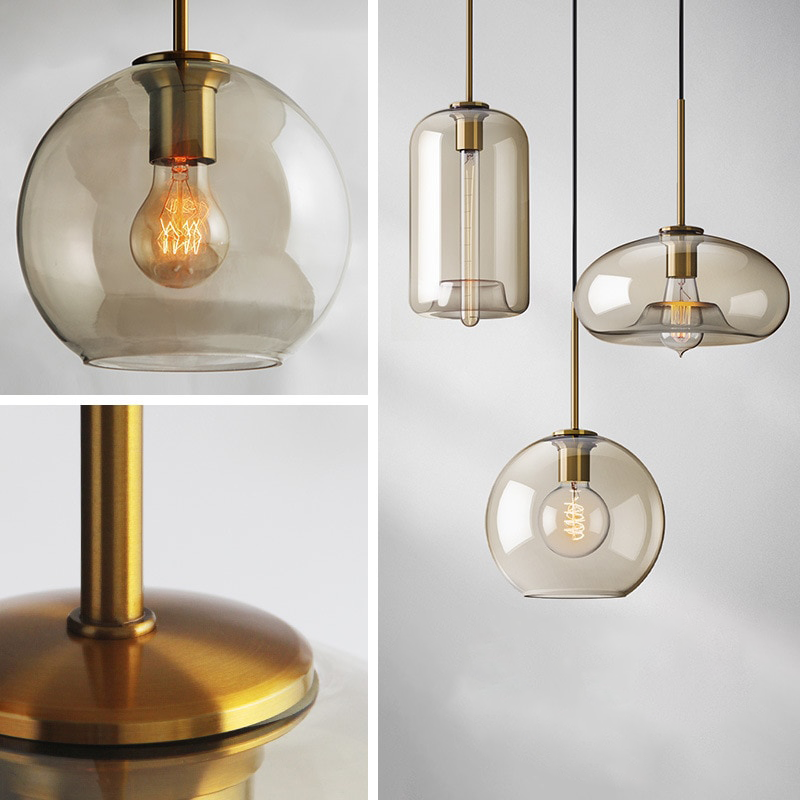 Millay - Glass Pendant Lights BO-HA