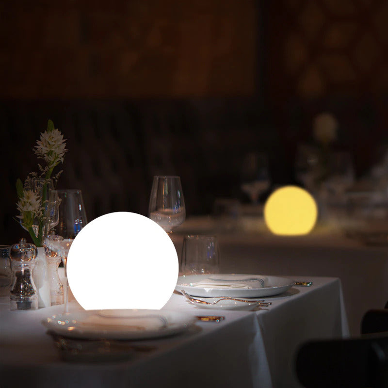 Outdoor LED Lights Cordless Rechargeable Globe Table Lamp Waterproof Indoor Patio Garden