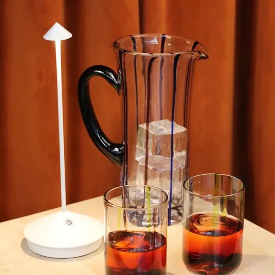 LED Table Lamp Wireless Rechargeable Cordless Dimmable Touch Control Desk Night Light