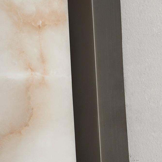 Warm White LED Wall Light Cylinder Linear Sconce Copper Accents Indoor Lighting