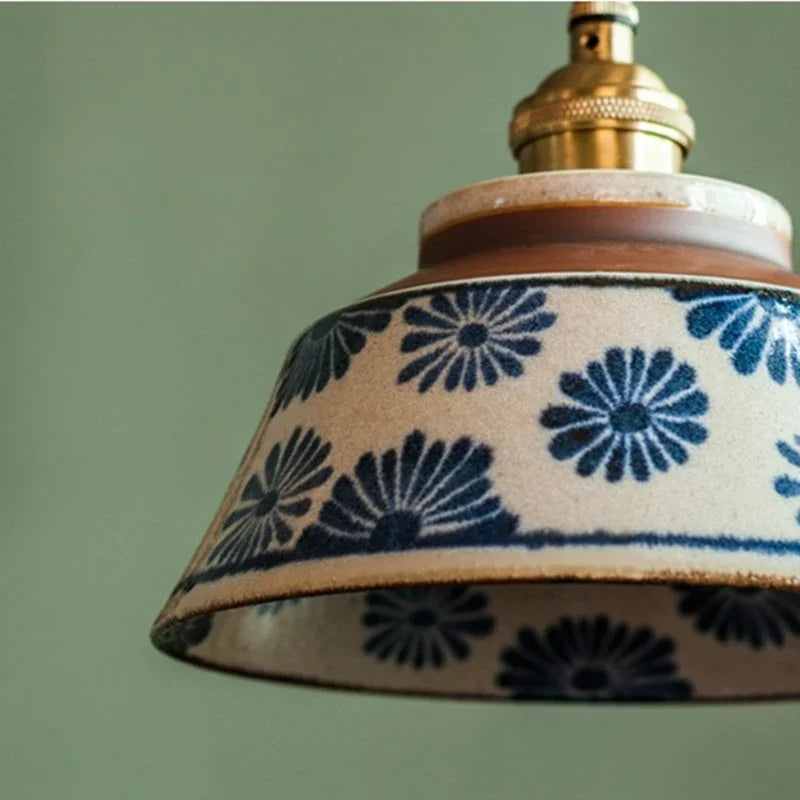 Ronja – Hand-Painted Ceramic Pendant Light BO-HA