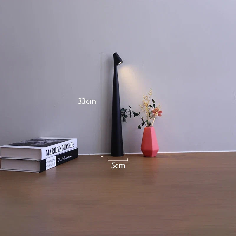 Rechargeable Table Lamp Cordless Dimmable LED Touch Control Desk Light Bedside