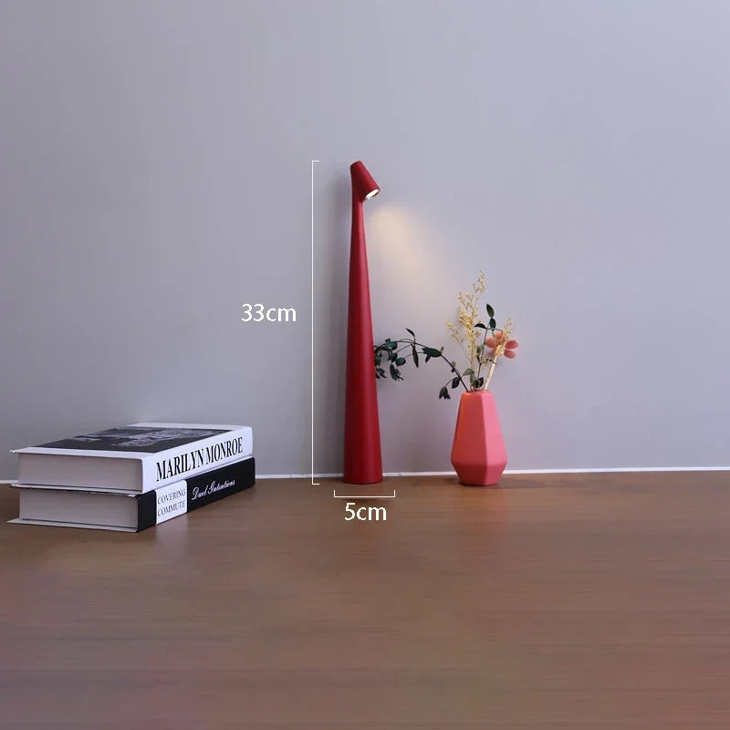 Rechargeable Table Lamp Cordless Dimmable LED Touch Control Desk Light Bedside