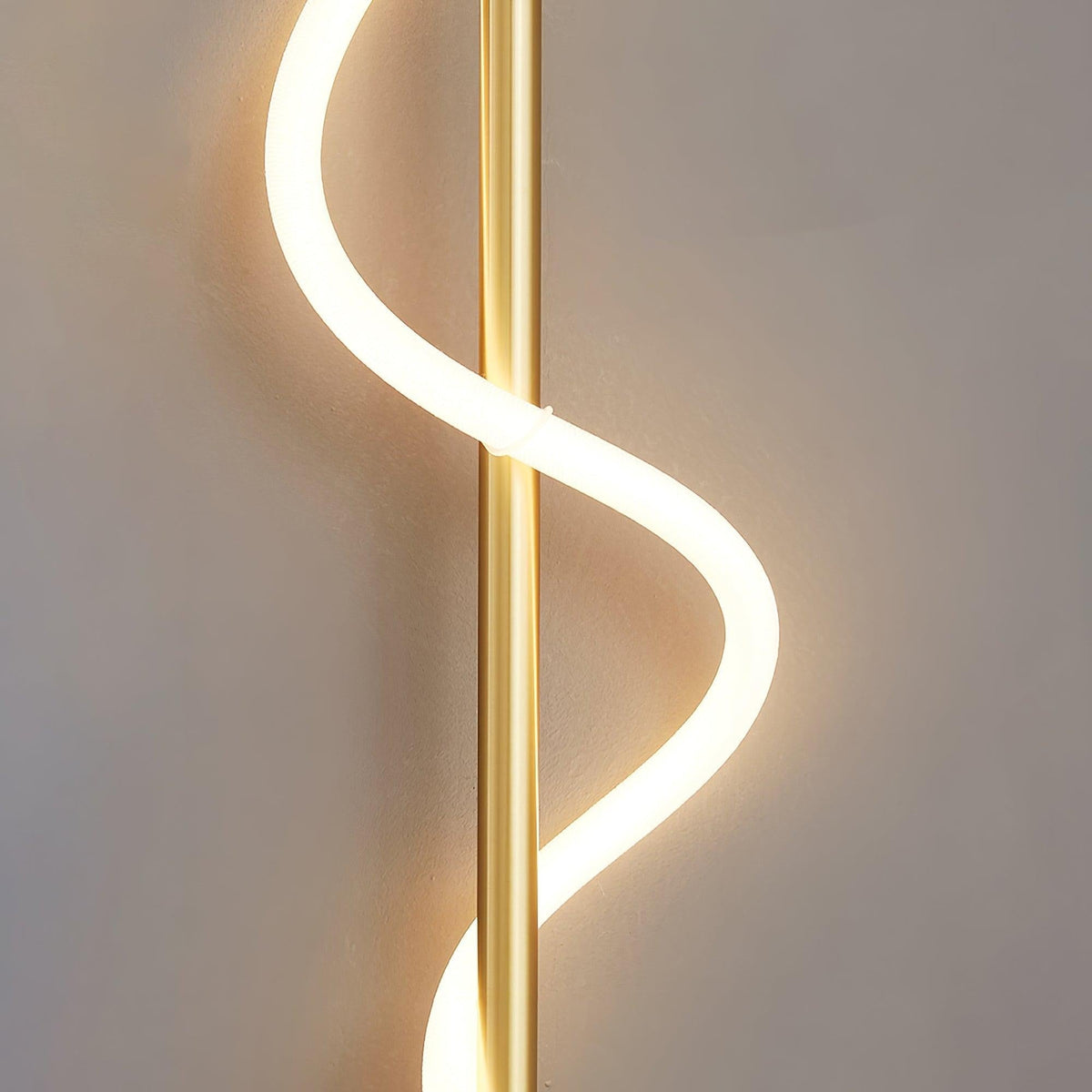 Alvito wall sconce in hallway, showing 15W to 30W size options