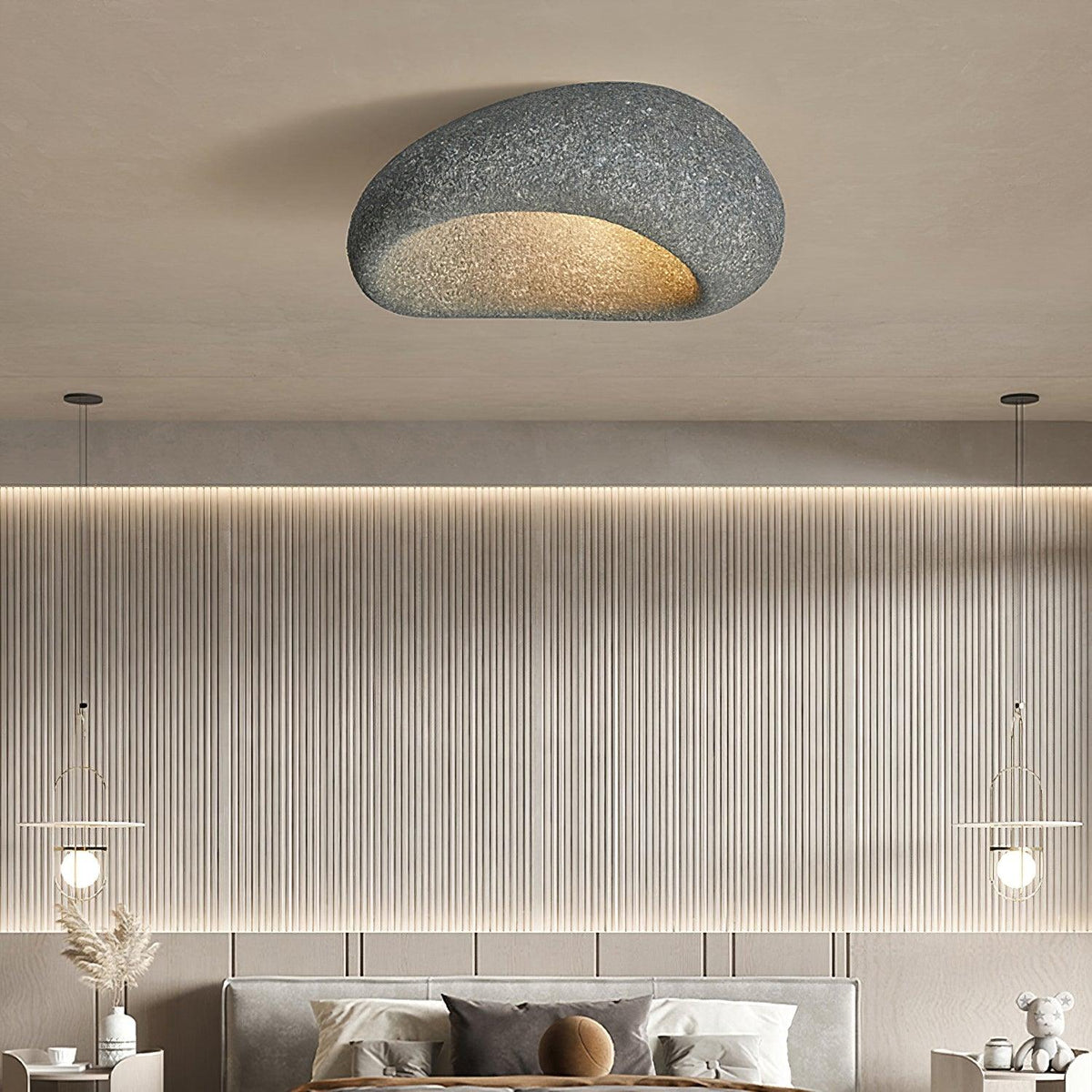 Celestia Textured Cloud Ceiling Light – view 16