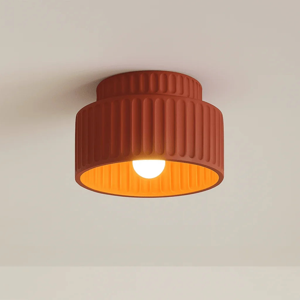 Kami Sculpted Resin Ceiling Light – view 12
