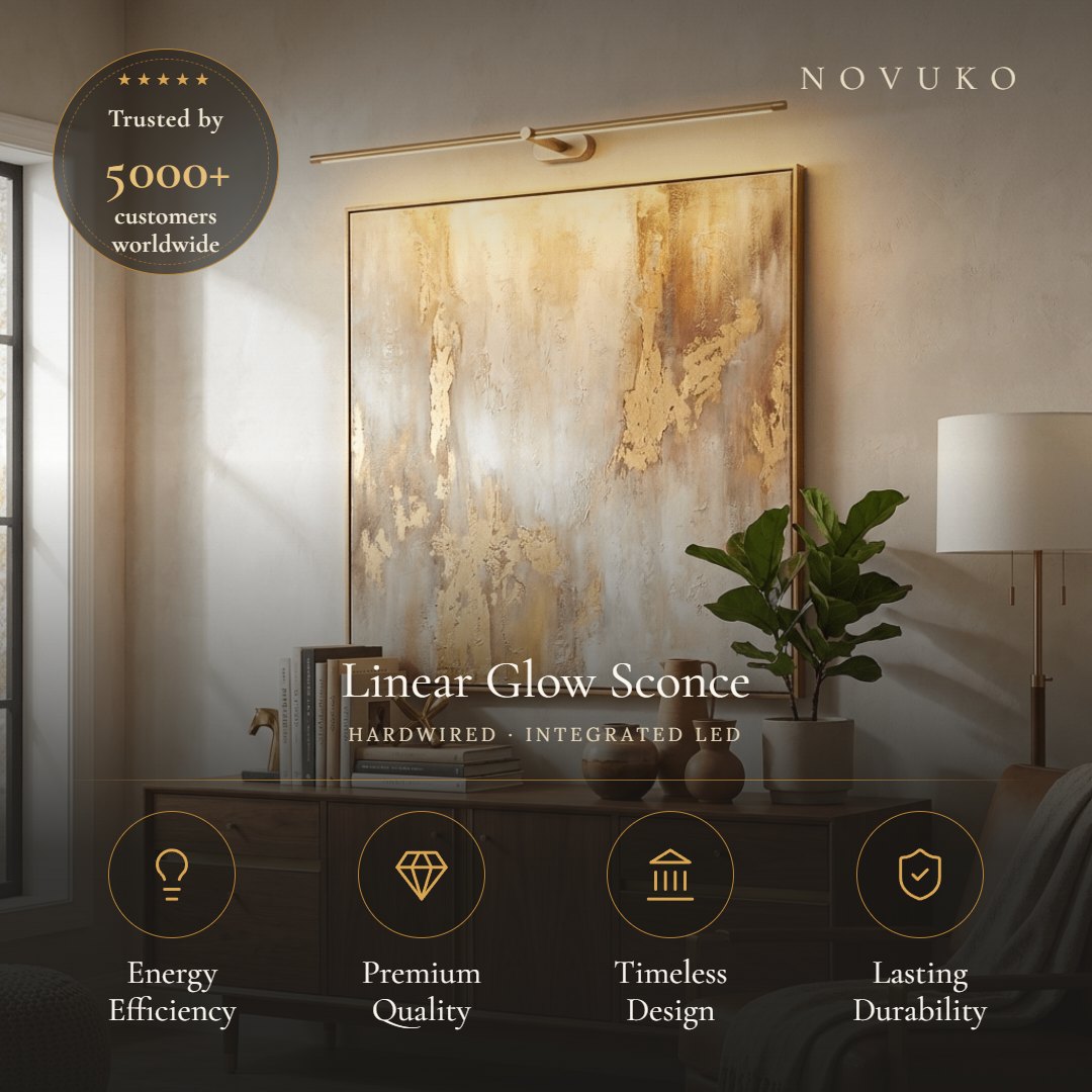 Linear Glow Sconce