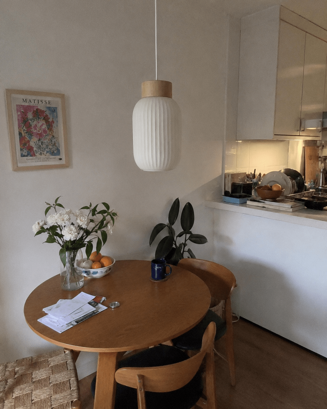 Mei | Ribbed Glass Lantern Pendant - Luma House