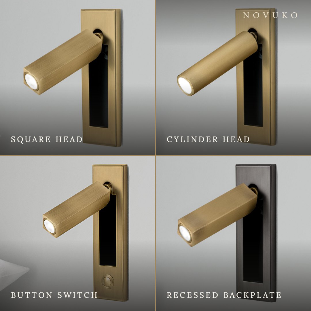 Recessed Spotlight Reading Lamp