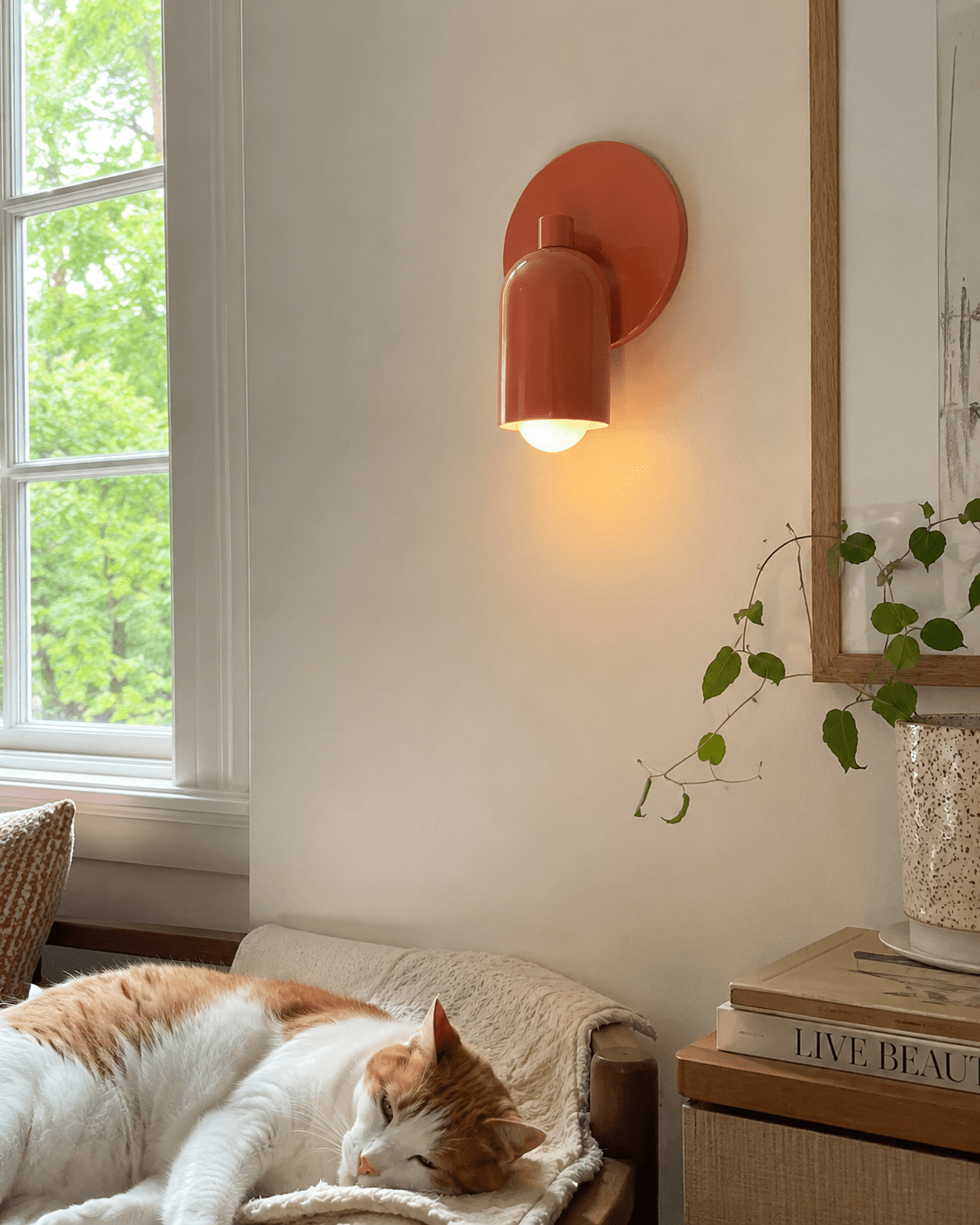Saga | Nordic Glass Wall Sconce - Luma House
