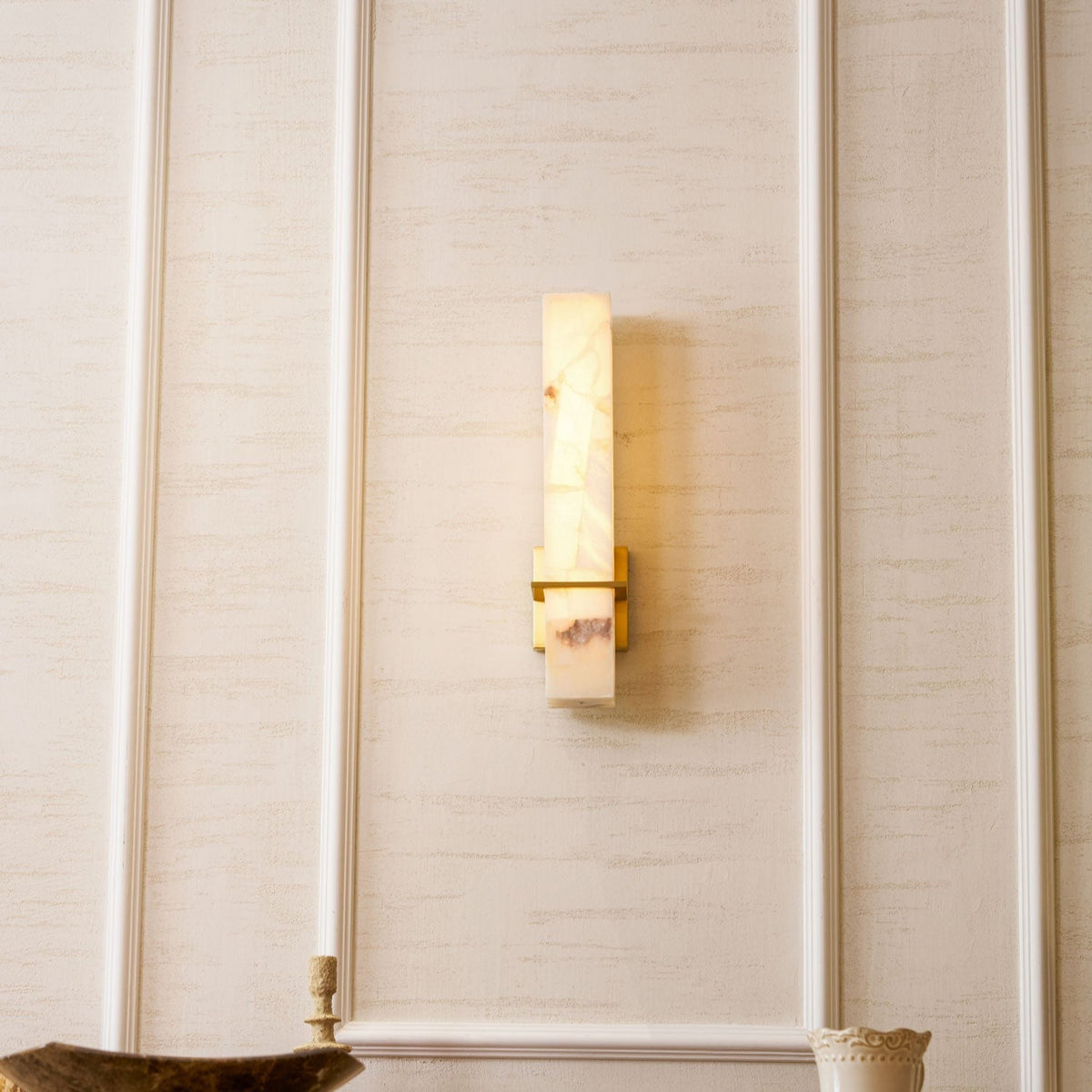 Sconce in architect-designed residential space styling