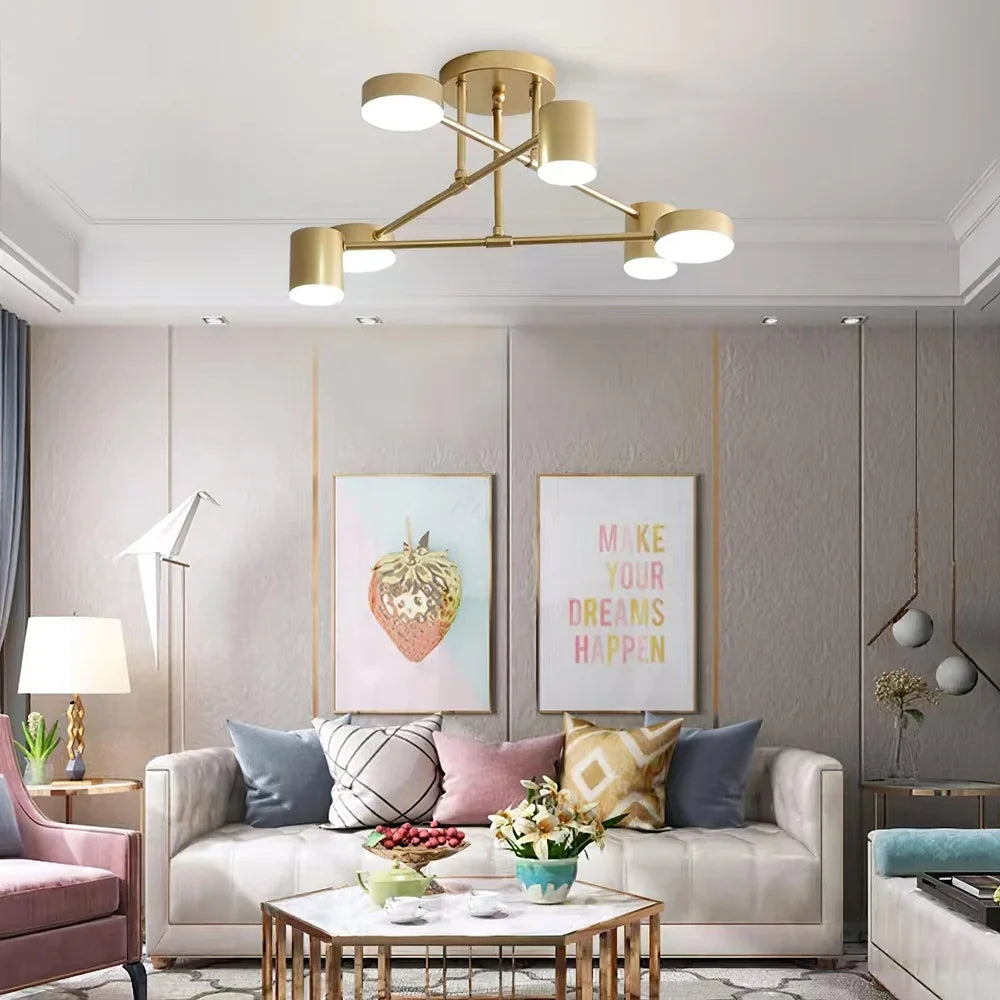 Sputnik Starburst Ceiling Light – view 12
