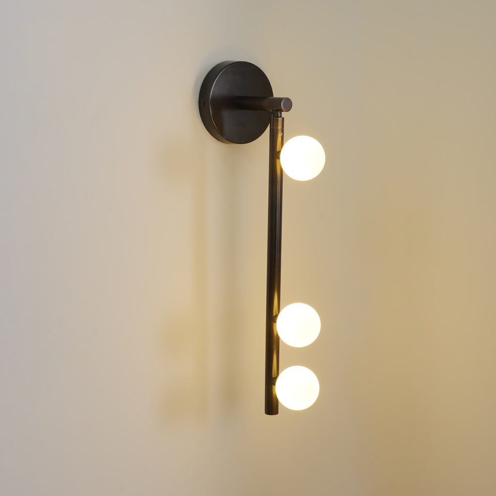 Studio shot seven-B polished brass finish
