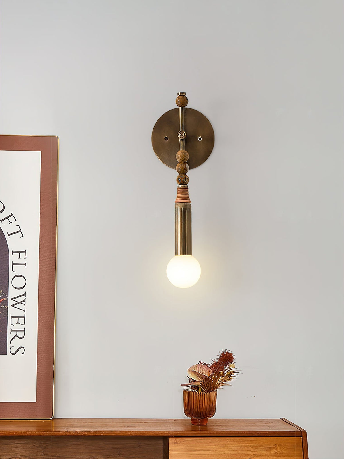 Torto sconce side-angle product view