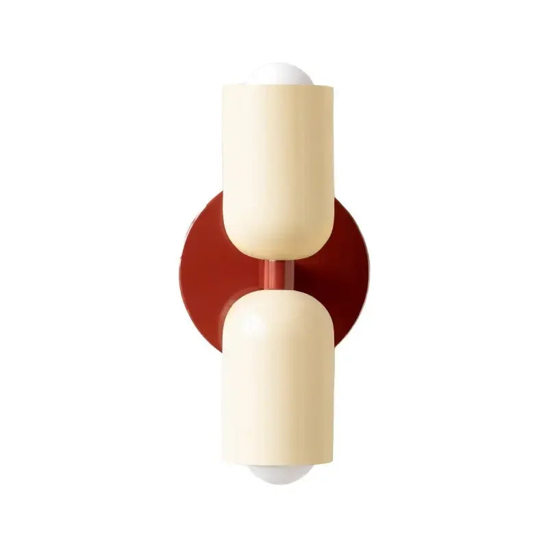 Wall Sconces for Living Room 2-Light Up Down Dome Shade Bedroom Bedside Lighting