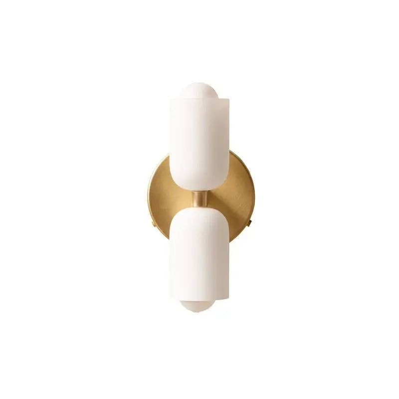 Afli - Colorful Modern Wall Sconce Wall Lights Living Room Bedroom Wall Lights BO-HA Gold White Hardwired