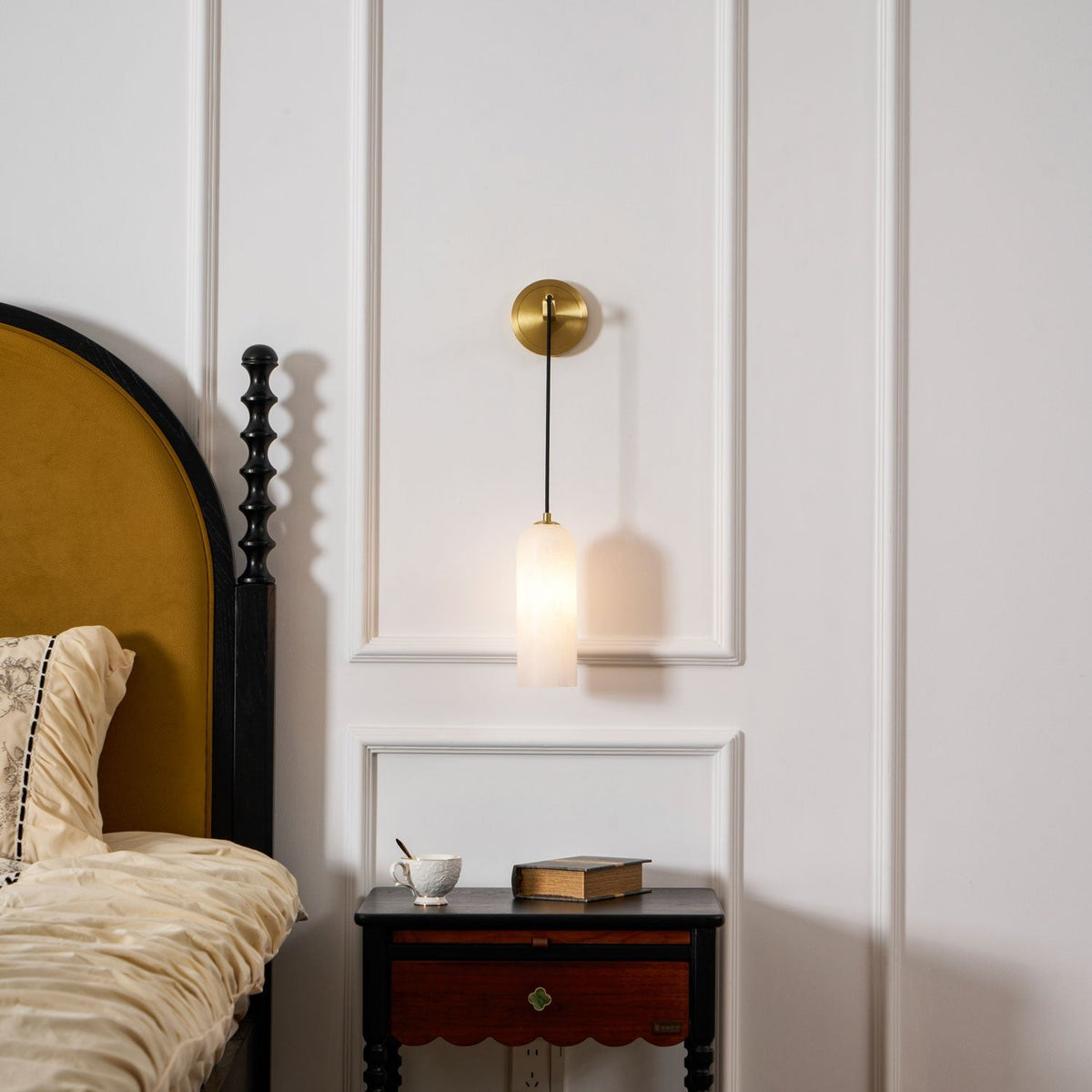 Zêzere wall sconce mounted in contemporary interior