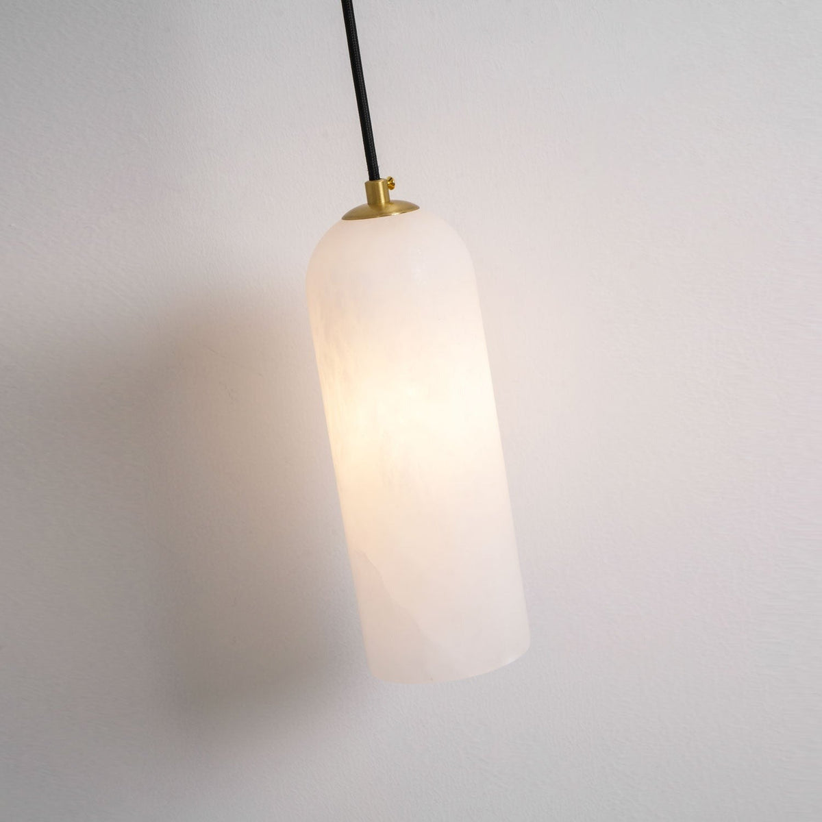 Zêzere wall sconce with brass, product detail shot