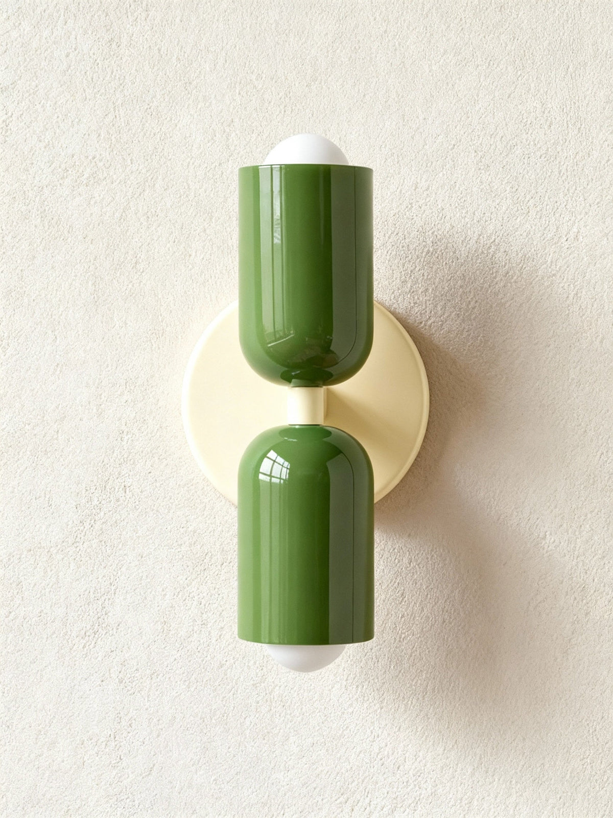 Wall Sconces Modern Dual Light Up Down Cylinder Dome Shade Indoor Wall Lamp