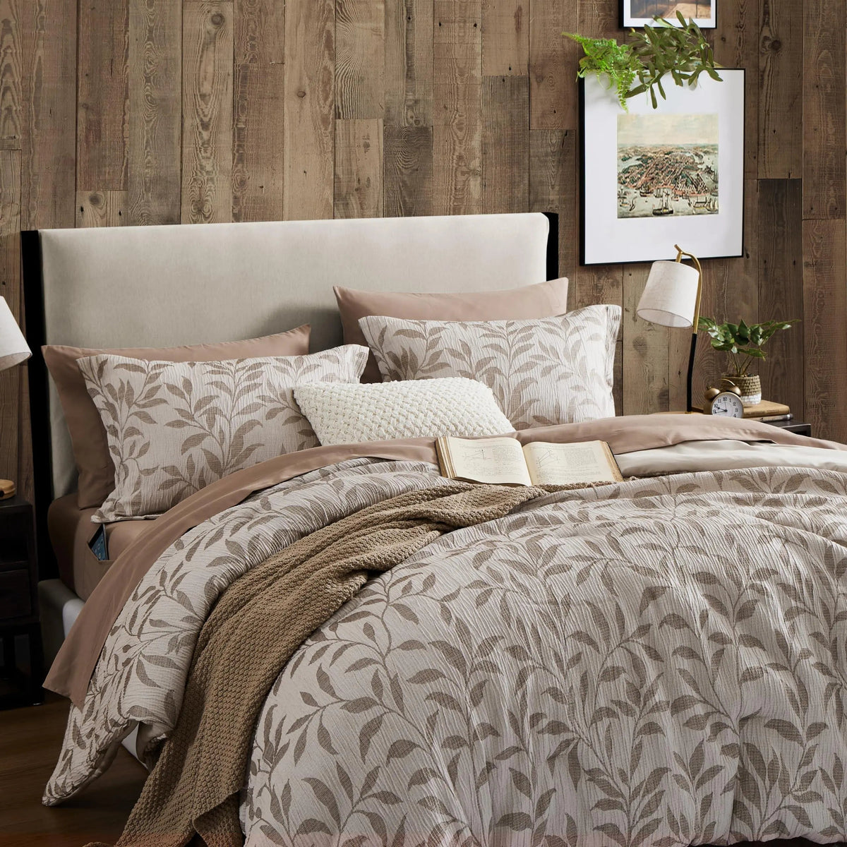 Floral Duvet Cover Set (4 Pcs)