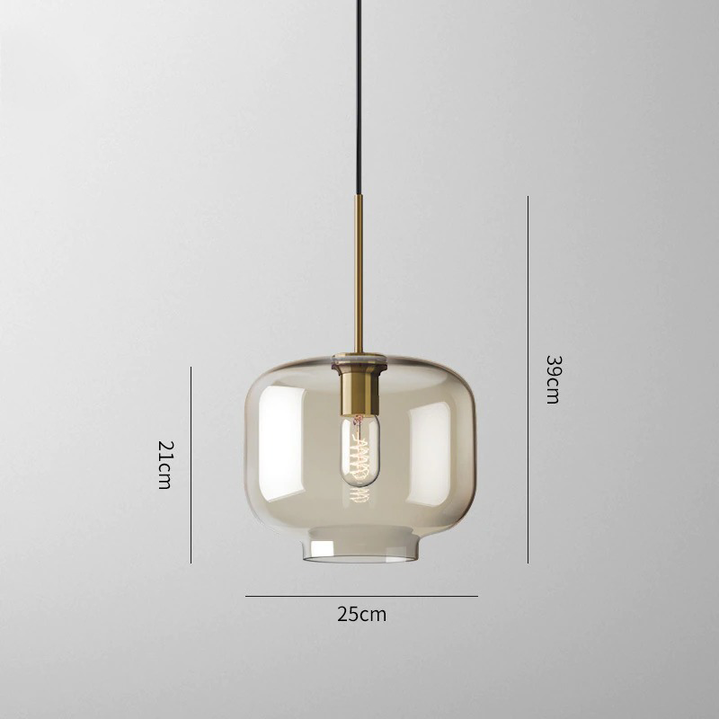 Millay - Glass Pendant Lights BO-HA Rectangle