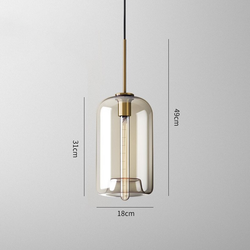 Millay - Glass Pendant Lights BO-HA Rhombus