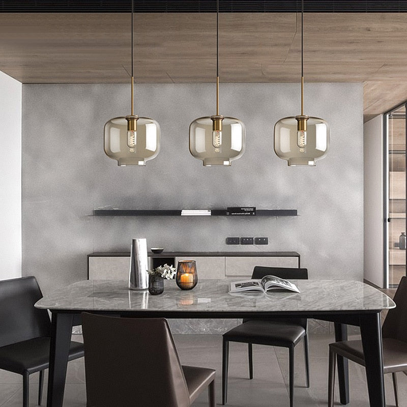 Millay - Glass Pendant Lights BO-HA
