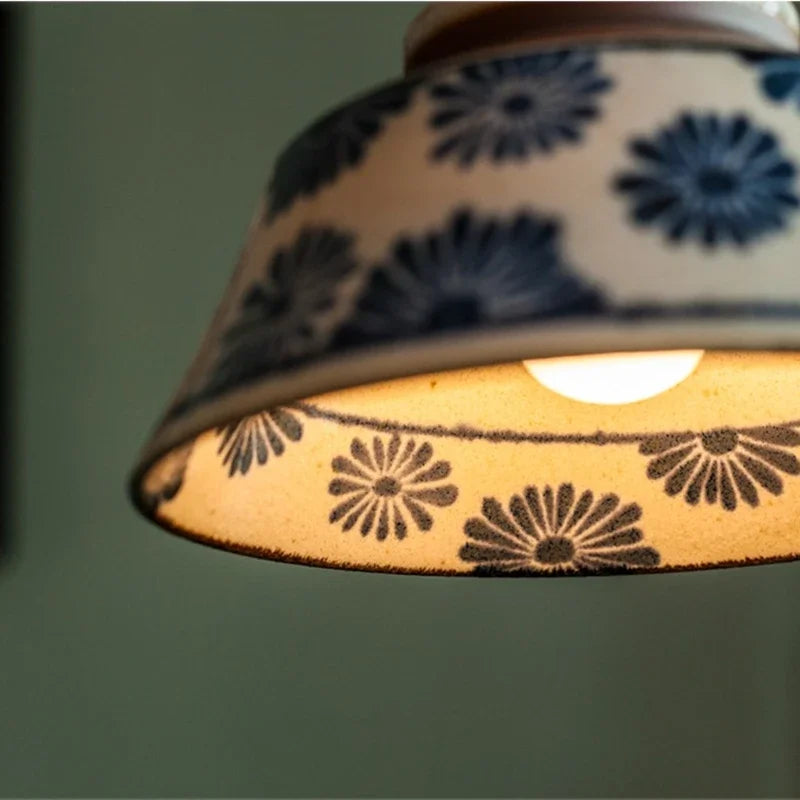 Ronja – Hand-Painted Ceramic Pendant Light BO-HA