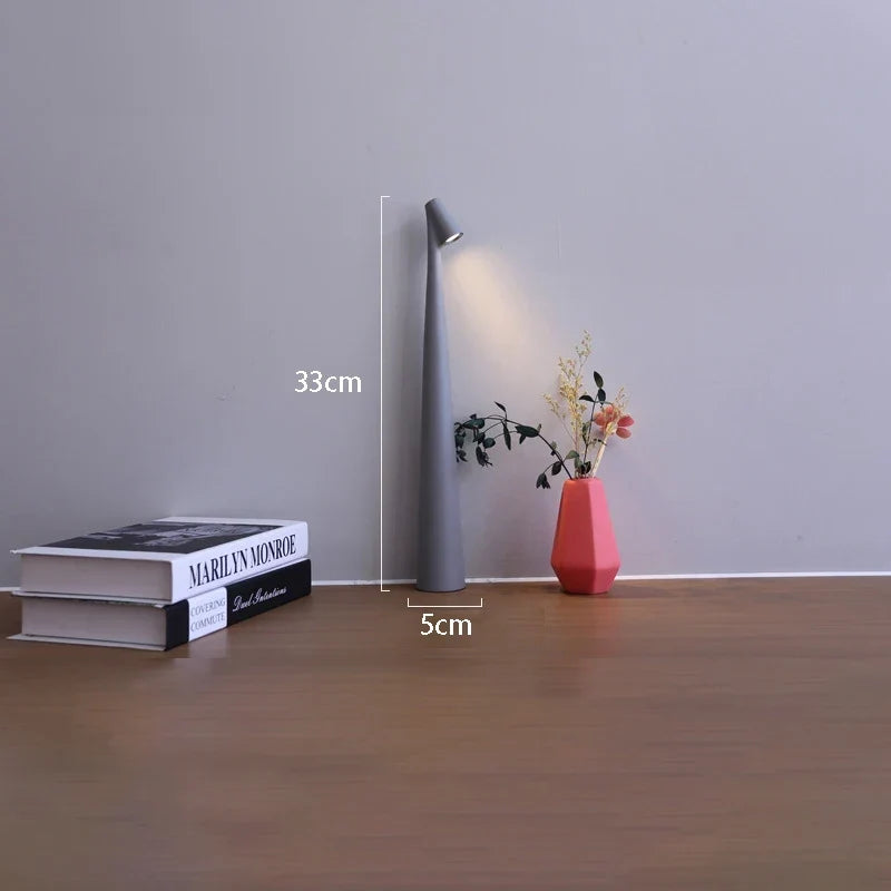 Rechargeable Table Lamp Cordless Dimmable LED Touch Control Desk Light Bedside