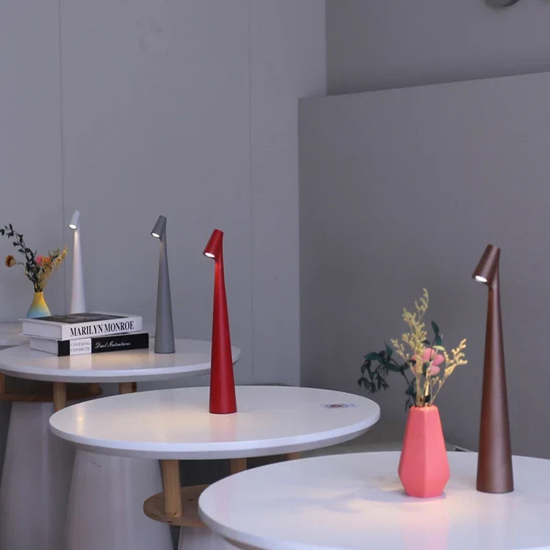 Rechargeable Table Lamp Cordless Dimmable LED Touch Control Desk Light Bedside