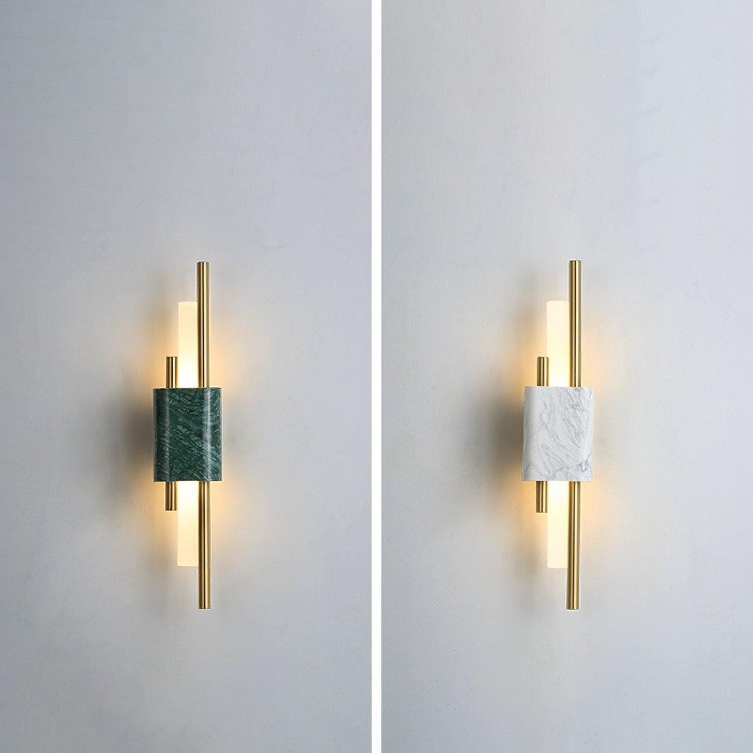 Alcochete wall sconce acrylic cylinder close-up