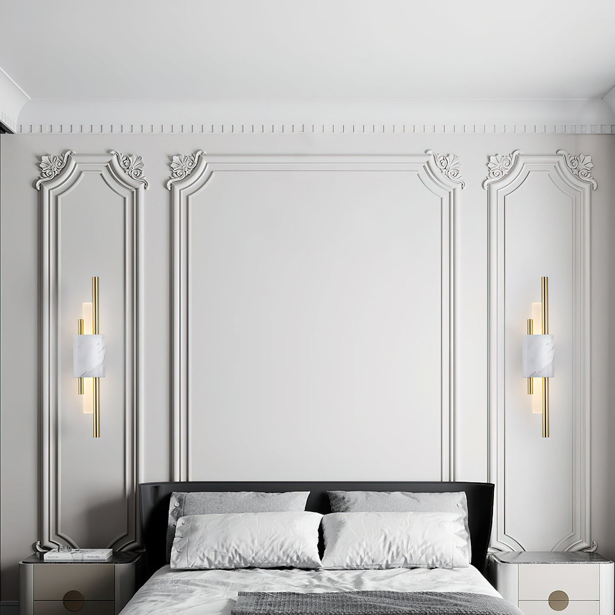Alcochete wall sconce technical drawing display