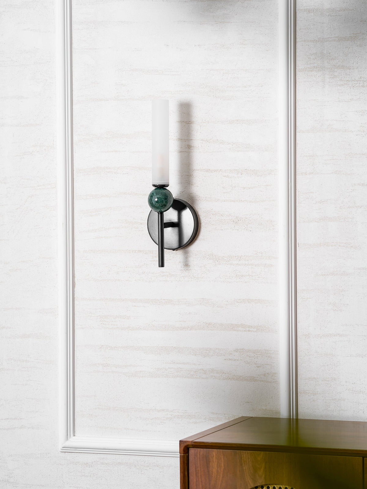 Aljezur wall sconce care instructions, dry cloth maintenance
