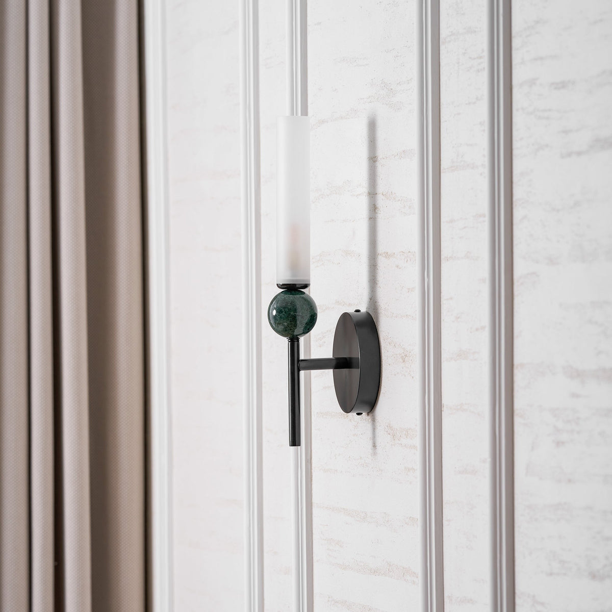 Aljezur wall sconce packed in box, ready for shipment