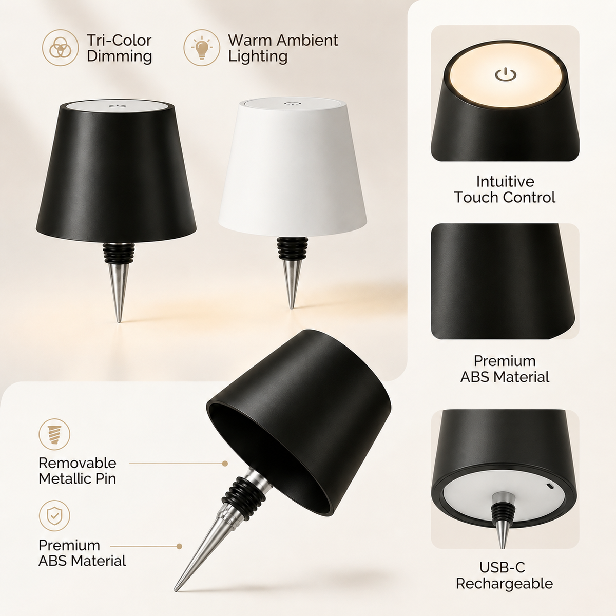 Bottle Stopper Lamp