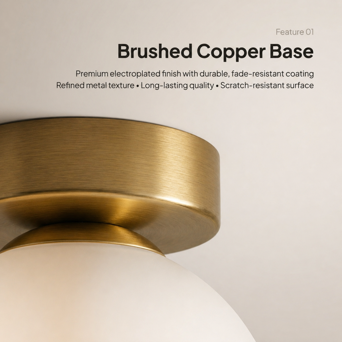 Nordic Round Spherical Wall Lamp