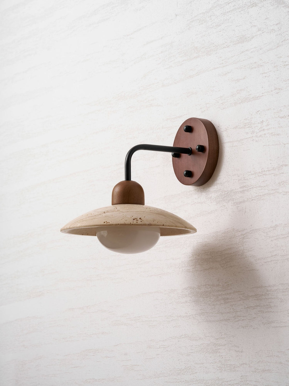Boticas wall sconce in contemporary interior setting