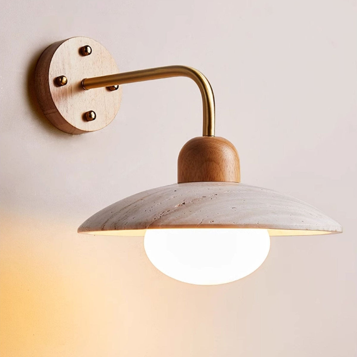 Boticas wall sconce side profile view
