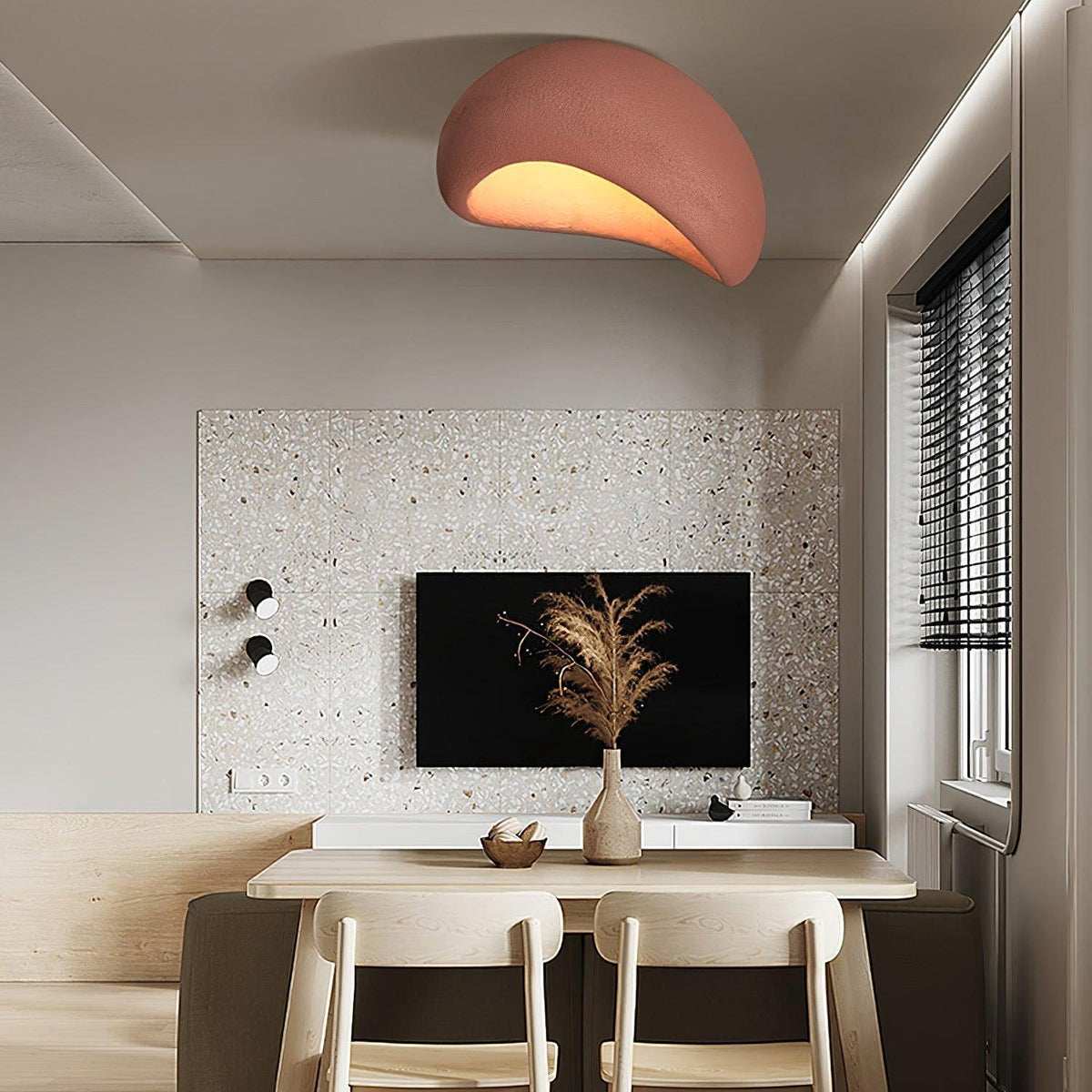 Celestia Textured Cloud Ceiling Light – view 26