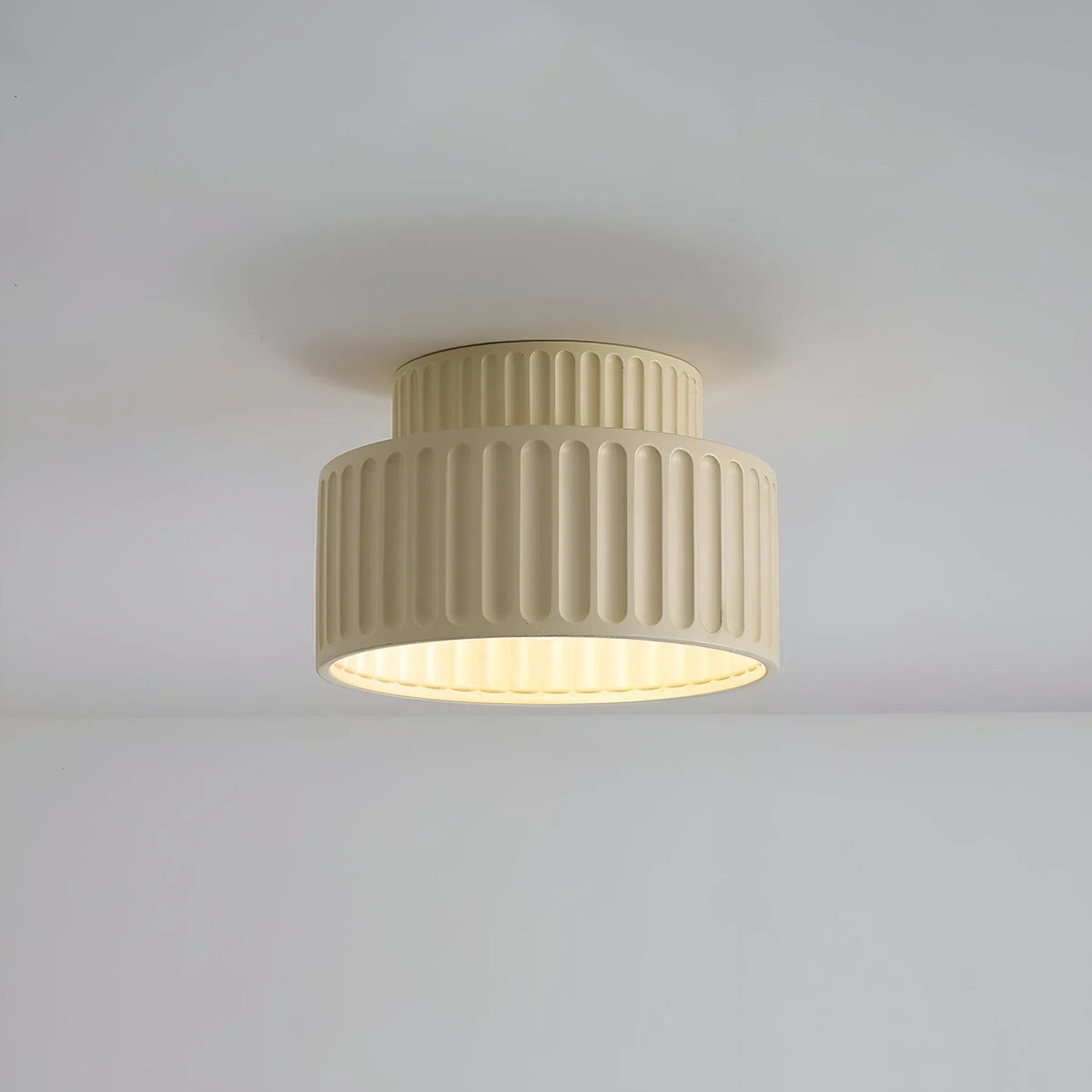 Kami Sculpted Resin Ceiling Light – view 10