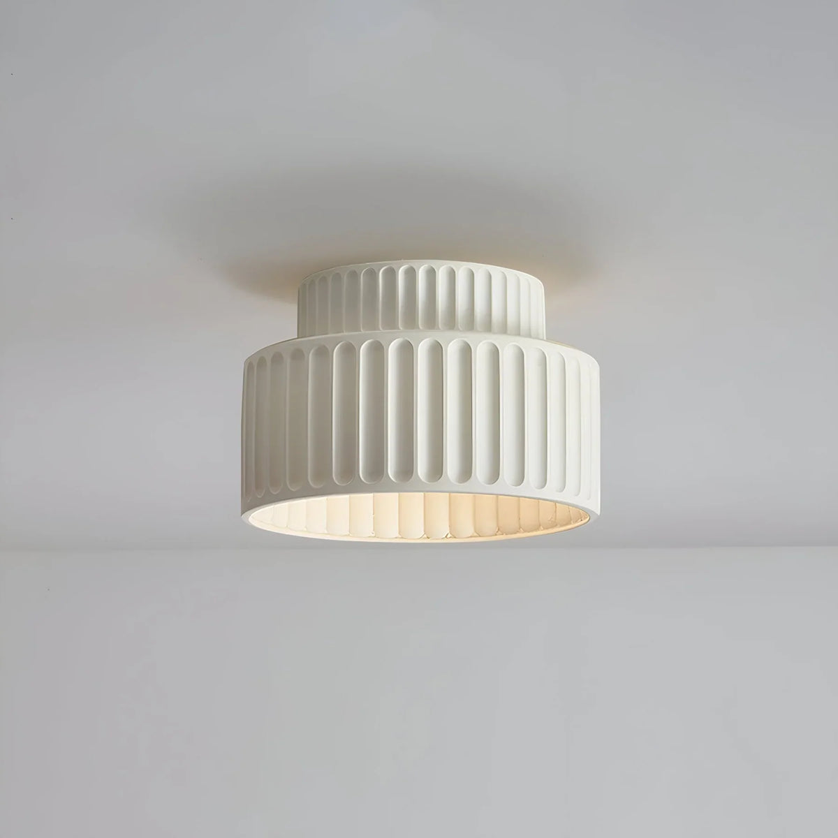 Kami Sculpted Resin Ceiling Light – view 9