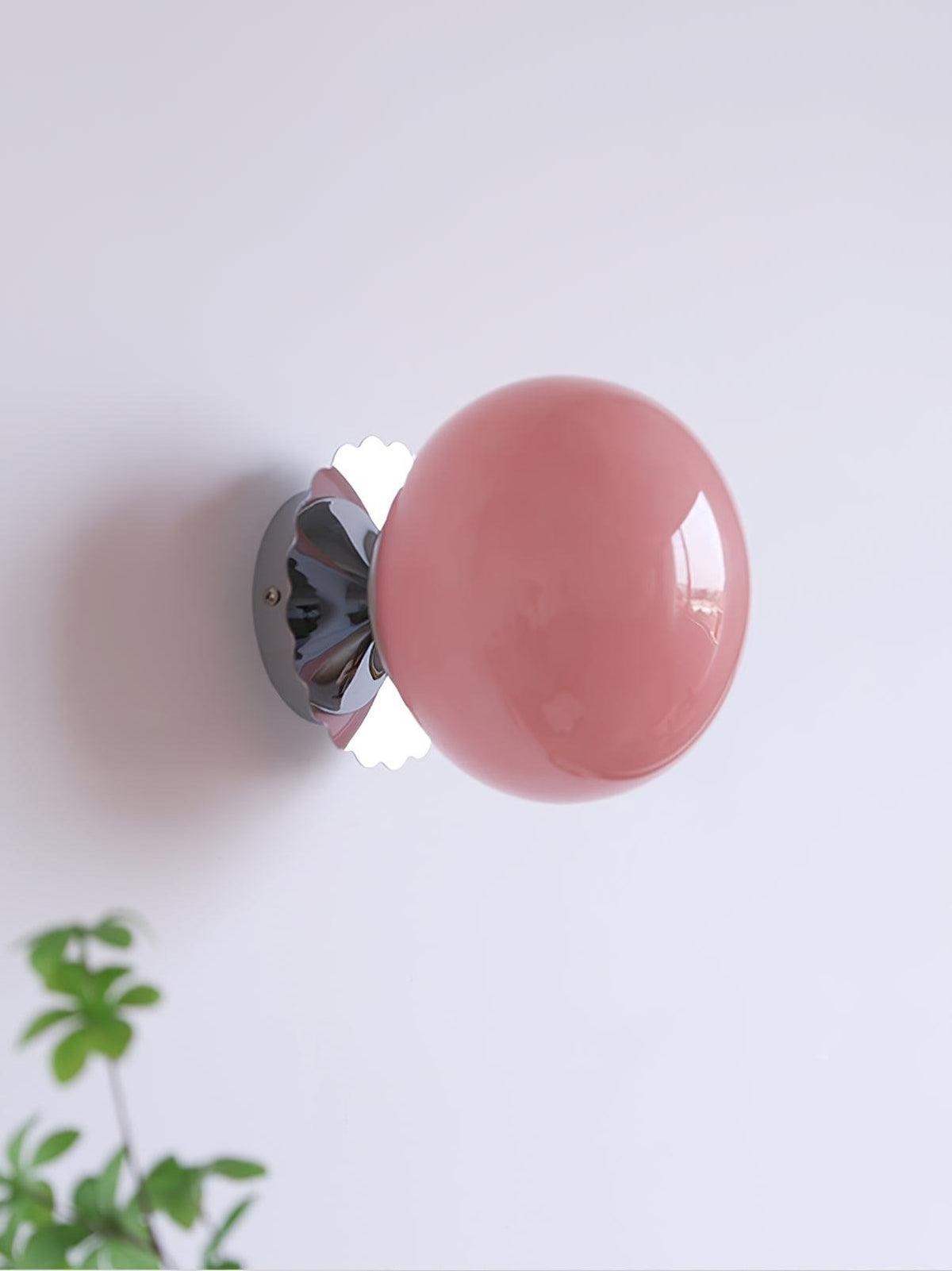 Marshmallow sconce installation reference photo